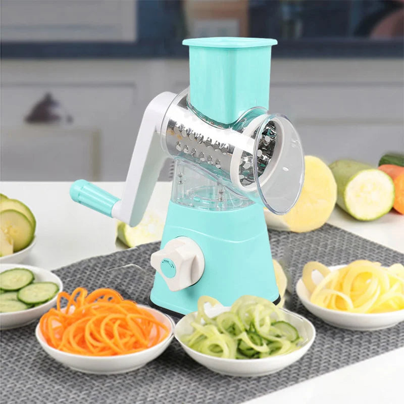 RallaPro™ 3 en 1 – Ralla, Corta y Rebana con Precisión y Seguridad