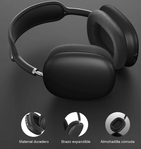 P9 Sonido Pro - Auriculares Diadema Inalámbrica Bluetooth de Alta Calidad